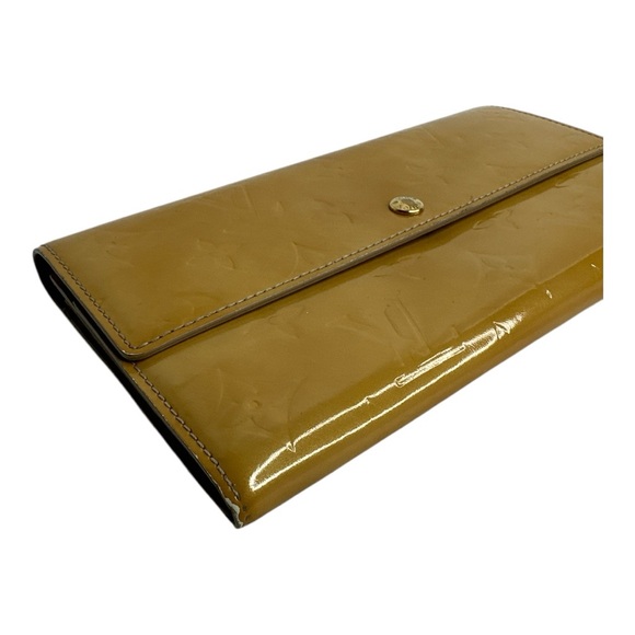 Louis Vuitton Yellow Impression Monogram Vernis Wallet ~EUC - Picture 7 of 16